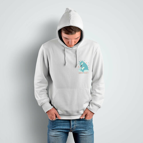 фото Худи us basic, размер m, белый