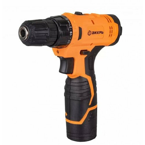Дрель-шуруповерт вихрь аккумуляторный 1350 обмин оранжевогочерного цвета 399000₽