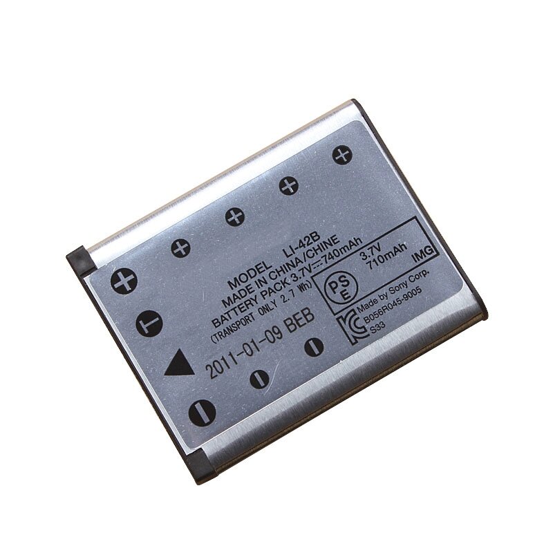 Аккумуляторная батарея MyPads 710mAh LI-42B / LI-40C / LI-40B для фотоаппарата Olympus FE-5000/FE-5010/FE-5020/FE-5030/FE-5035/FE-5050/TG-310/TG-320