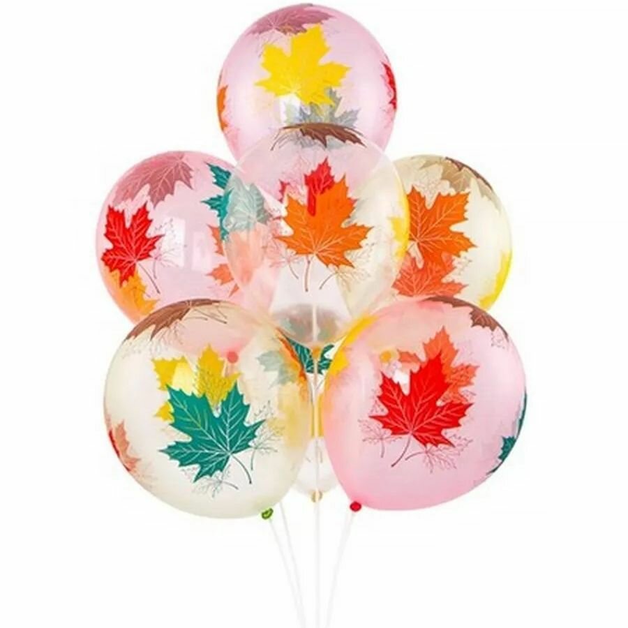 Воздушные шарики Осень 1 сентября 10шт