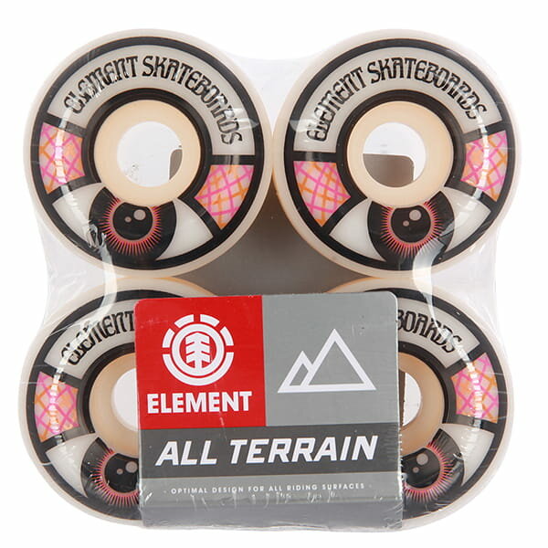 Колеса Для Скейтборда Element Moondust 53Mm, Цвет черный, Размер OneSize