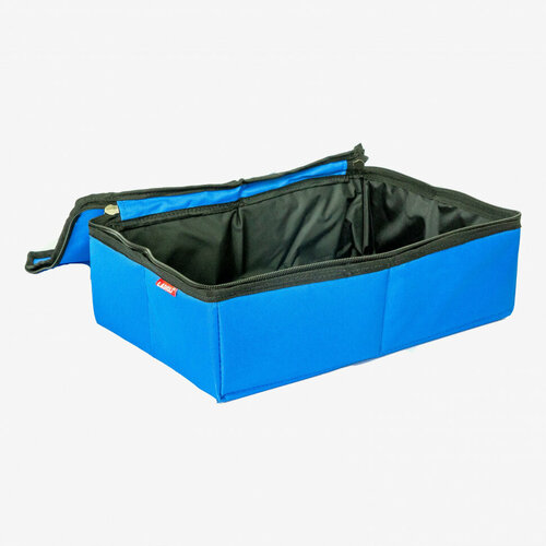 Лоток для кошек с крышкой Ладиоли М-96К синий дорожный 35х25х10 см размер M 1200₽