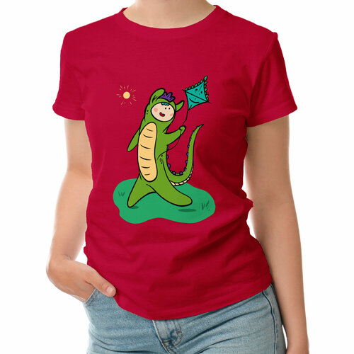 фото Футболка roly, размер xl, красный