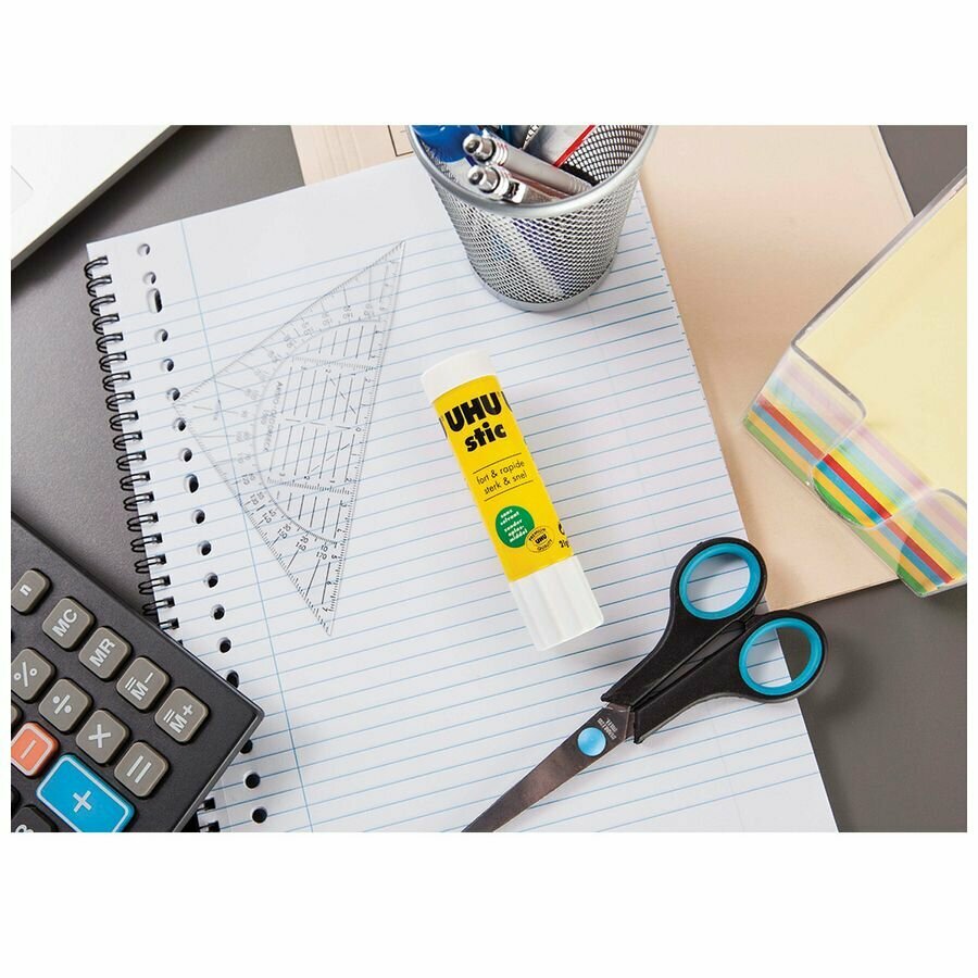 Клей-карандаш UHU Stic Pastel белый, 21 г - фото №6