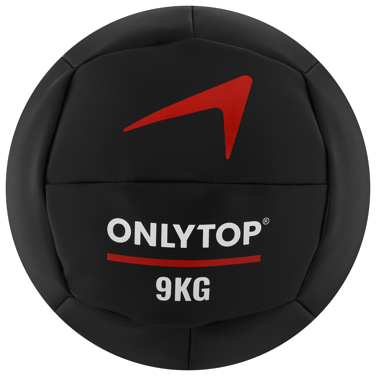 Медицинбол ONLYTOP, 9 кг, d=29 см, 9093900