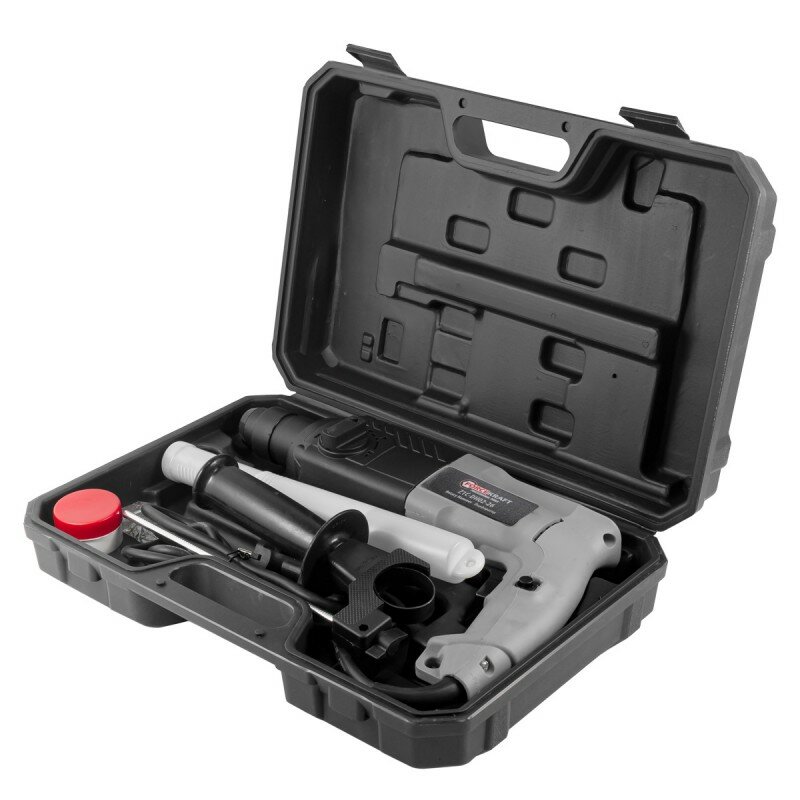 фото Перфоратор электрический (220V, 50/60Гц, 800W,0-1300 об/мин, maxØ сверл.-24мм) FORCEKRAFT FK-Z1C-DH02-26 в кейсе