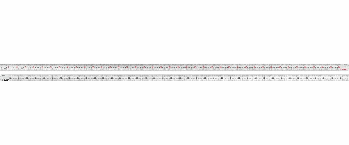 ЗУБР Про-200, длина 2,0 м, Усиленная нержавеющая линейка (34280-200) - фотография № 1