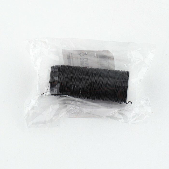 Флористическая проволока 0.3 мм, "Черная", 50 м - фотография № 5