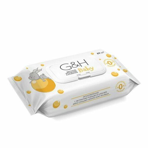 Влажные салфетки для детей GH Baby 250₽