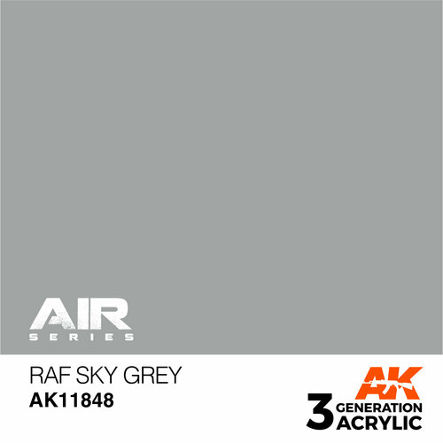 AK11848 Краска акриловая 3Gen RAF Sky Grey