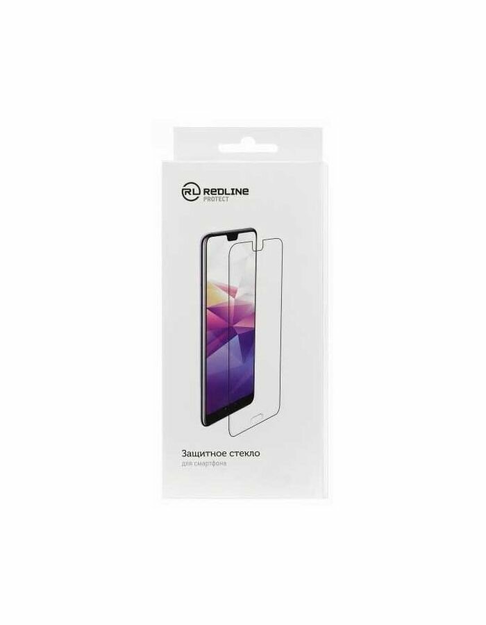 Защитный экран Red Line Samsung Galaxy A03s 4G Full screen tempered glass FULL GLUE черный - фотография № 4