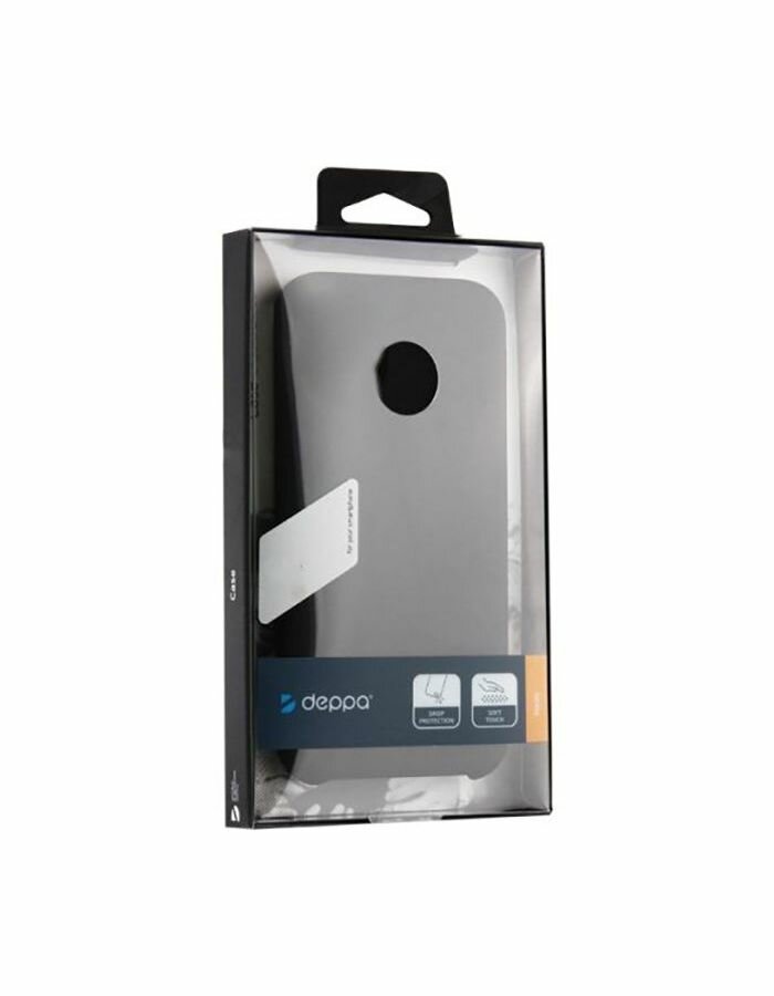 Чехол Deppa Liquid Silicone Pro для Samsung Galaxy A13, черный, картон (88197) - фото №1