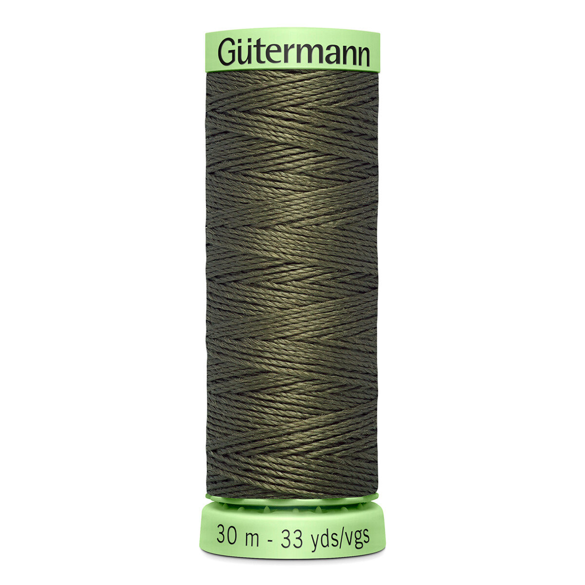 Нитки швейные Top Stitch 30/30 м для декоративной отстрочки, 100% полиэстер, Gutermann 744506 (676 светлый хаки), 5 шт