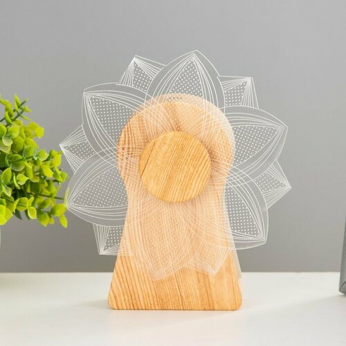 Ночник сенсорный Цветок LED 6Вт USB 15х4х16 см 1205₽