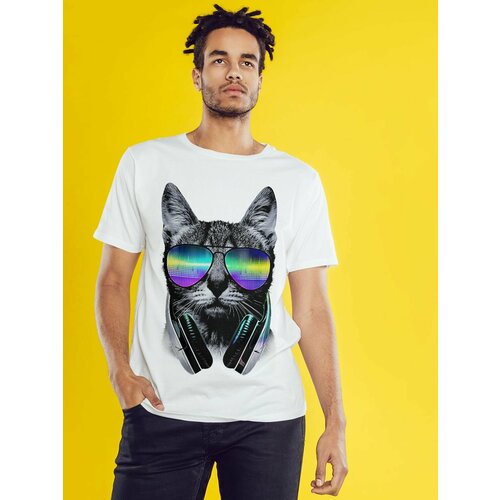 фото Футболка, размер 2xl, белый нет бренда