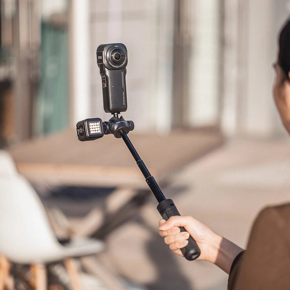 Штатив Pgytech hone Extension Pole Tripod Set с держателем для смартфона (46см/1кг/200г) — фото 11