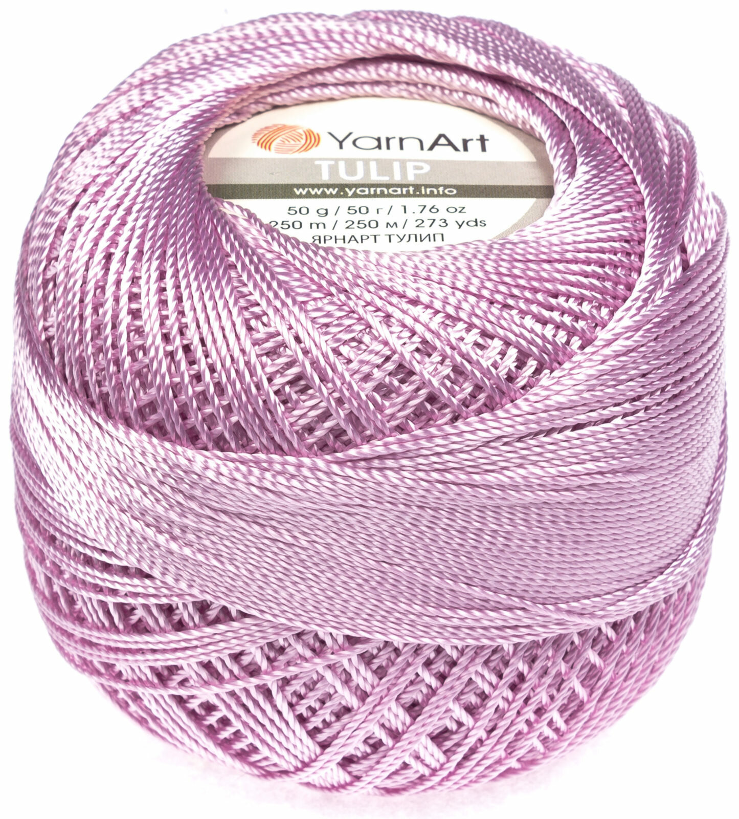 Пряжа Yarnart Tulip пыльная роза (429), 100%микрофибра, 250м, 50г, 1шт