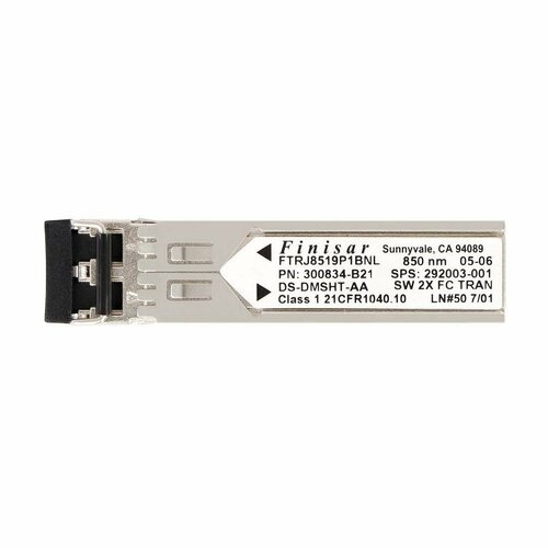 Трансивер HP 300834-B21 SFP 2,125Gbps MMF Short Wave 850nm 550m Pluggable miniGBIC FC2x трансивер hp blc 10gb sr sfp opt kit 455883 b21