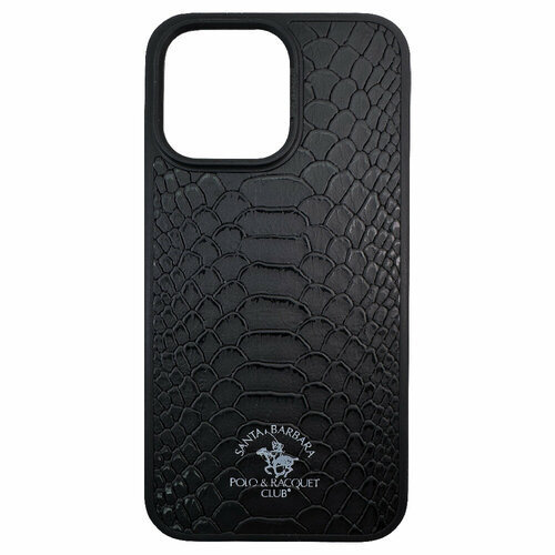 Чехол Santa Barbara Polo & Racquet Club Knight для iPhone 14 Pro Max (Черный) mg designs back sticker iphone 14 pro max lion black