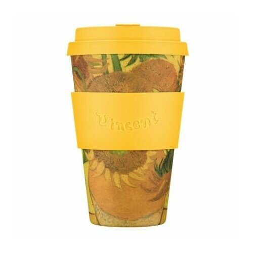 Кружка Ecoffee Cup Ван Гог Подсолнухи, 400 мл.