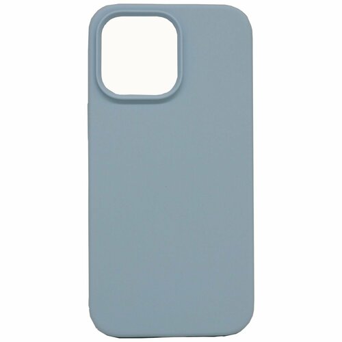 Чехол TFN Fade iPhone 14 Pro Max Silicone светло-голубой