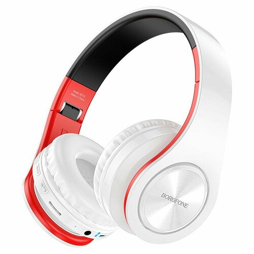 Беспроводные накладные наушники Borofone BO13 Joyness белый bluetooth 50 117100₽