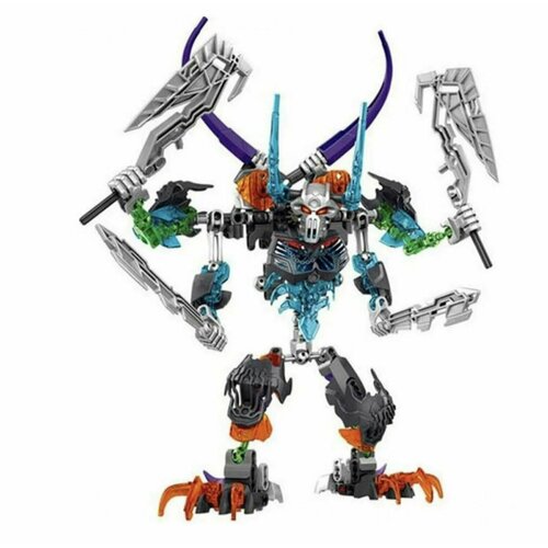 Конструктор BIONICLE Стальной череп (711-1) 249 деталей конструктор bionicle 1004 ksz sw