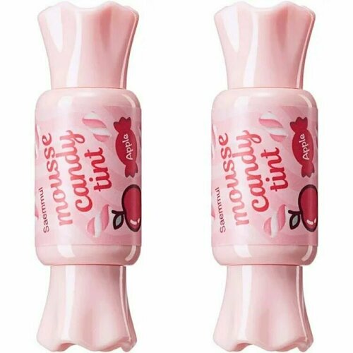 The Saem Тинт-конфетка для губ 01 Saemmul Mousse Candy Tint, 01 Redmango Mousse, 8 гр, 2 шт