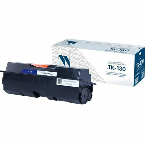 Картридж NV Print TK-130 для лазерного принтера Kyocera FS 1028 / 1028MFP / 1128 / 1128MFP / 1300 / 1300D / 1300DN /1350 / 1350DN, совместимый картридж nv print tk 130 tk 130 tk 130 tk 130 tk 130 7200стр черный