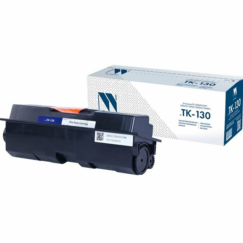 Картридж NV Print TK-130 для лазерного принтера Kyocera FS 1028 / 1028MFP / 1128 / 1128MFP / 1300 / 1300D / 1300DN /1350 / 1350DN, совместимый
