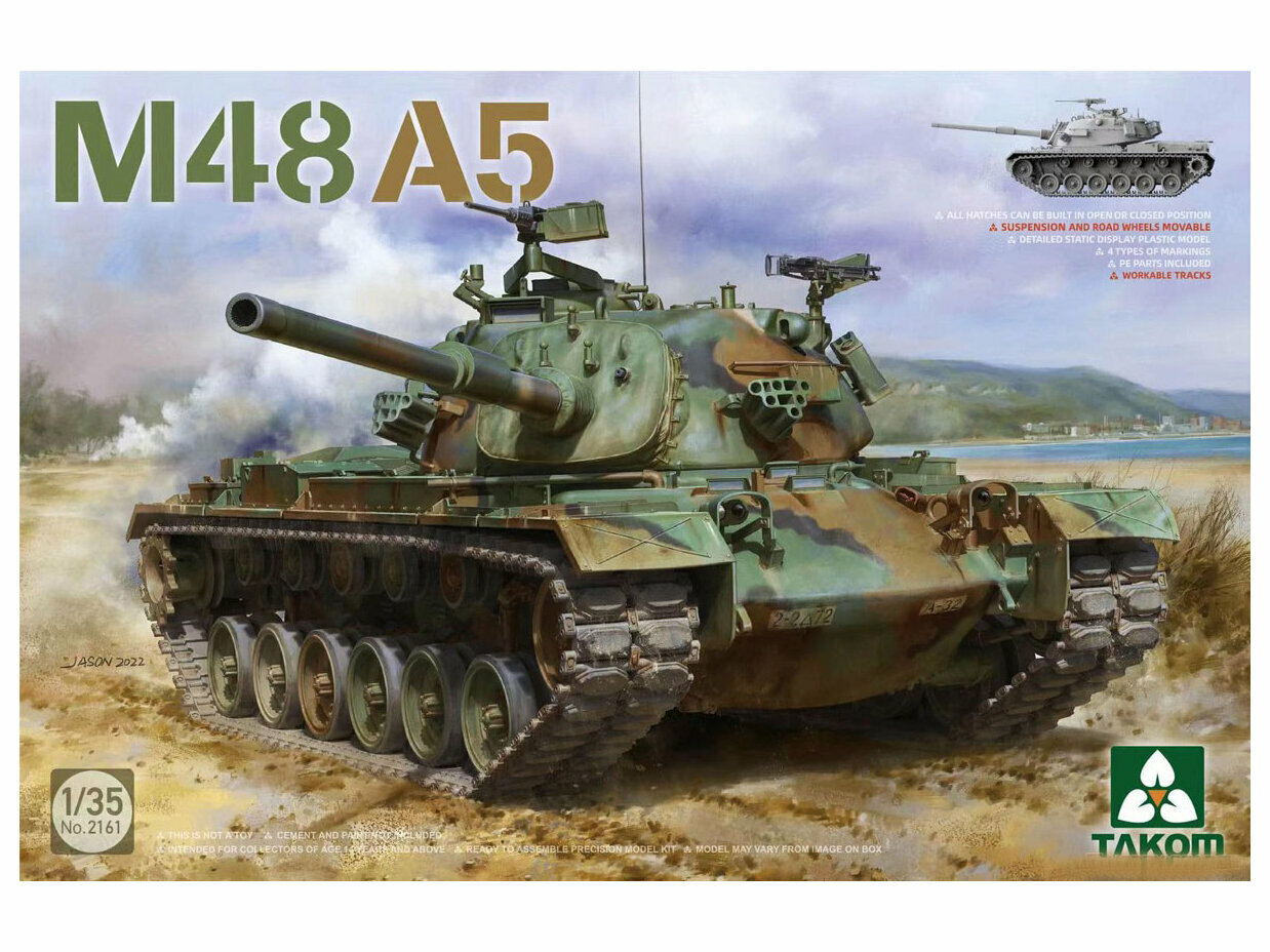 2161 Takom Американский танк M48A5 Patton (1:35)