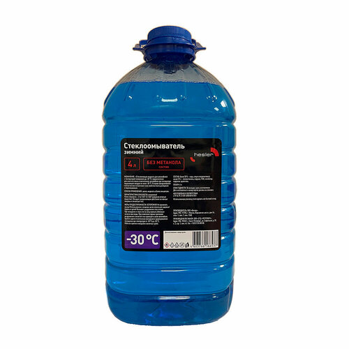 Стеклоомыватель Hesler зимний -30 С 4 л 968₽