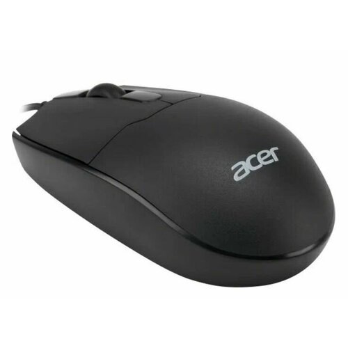 Компьютерная мышь Acer модель OMW126 черная датчик оптический светодиодный USB подключение 1639546 384500₽
