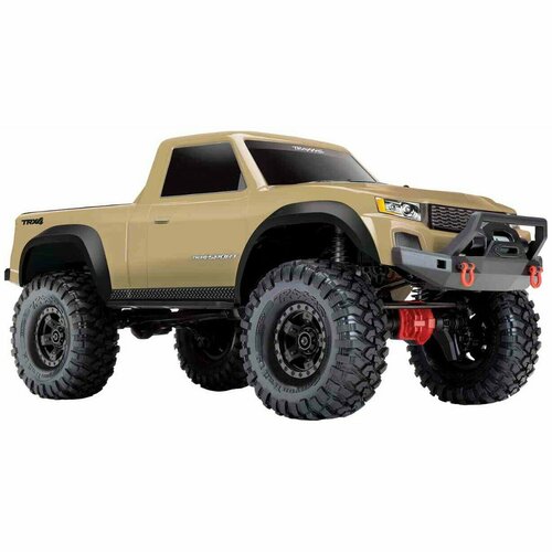 Радиоуправляемая модель трофи Traxxas TRX-4 Sport 4WD RTR 1к10 (TRA82024-4-TAN) кузов body with camper trx 4 sport clear