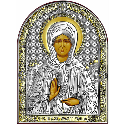 Икона Святая Матрона Московская 6402 (О/OT), 23.7х29.9 см