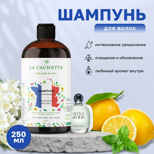 Шампунь для волос увлажняющий La Cachette W002 Acqua di Gioia, 250 мл