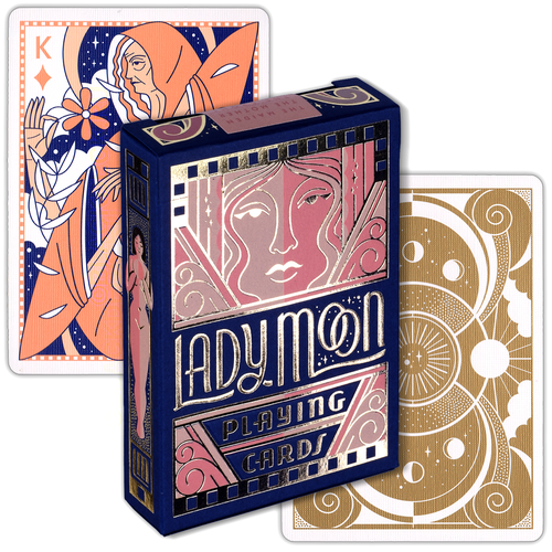 Lady Moon, коллекционные игральные карты Art Of Play