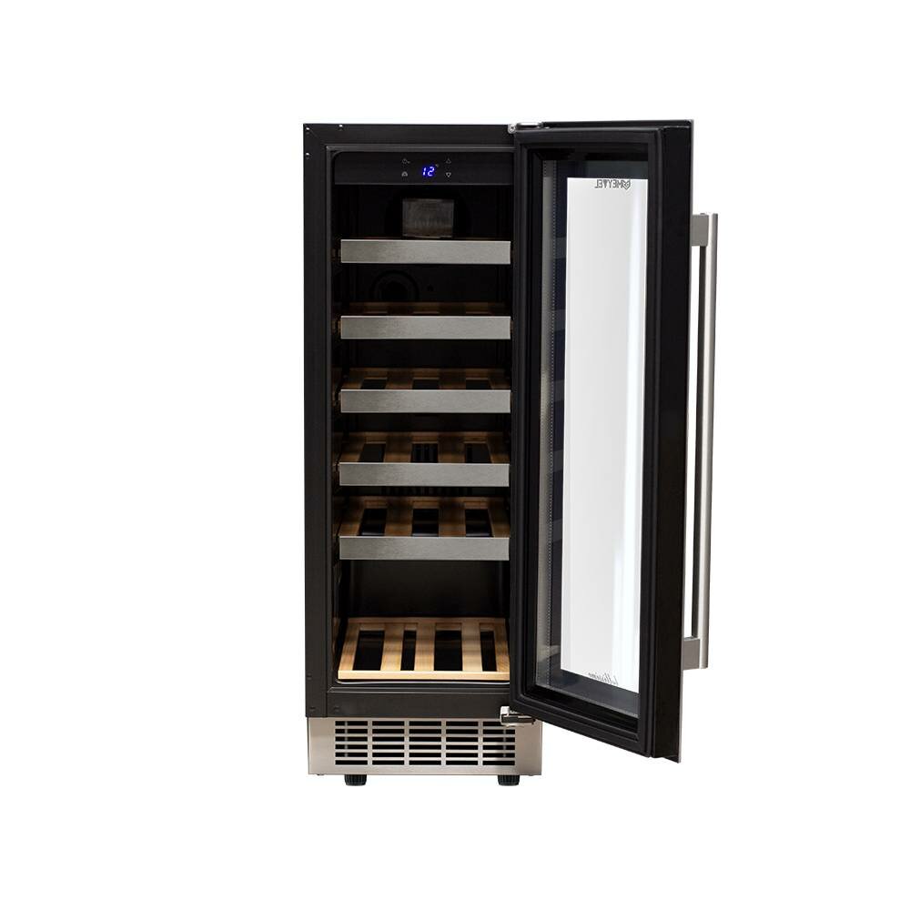 Винный холодильник (шкаф) компрессорный MEYVEL MV18-KST1 - фотография № 3