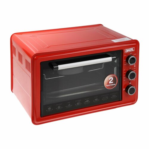 Электродуховка УЗБИ AF-730 36 л таймер красная 1022900₽