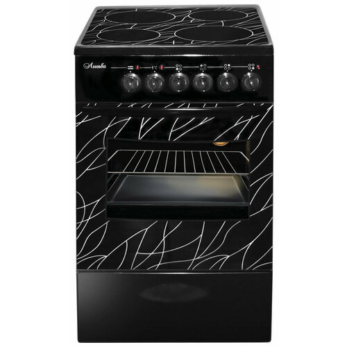 Электроплита Лысьва EF4002MK00 ЭПС 402 МС черная ветка дерева В 3019900₽