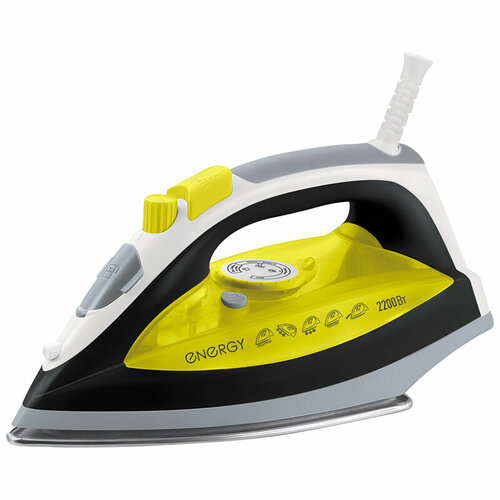 Утюг Energy EN-349 2200Вт пар спрей пар удар самооч тефлоновая подошва 270086 203300₽