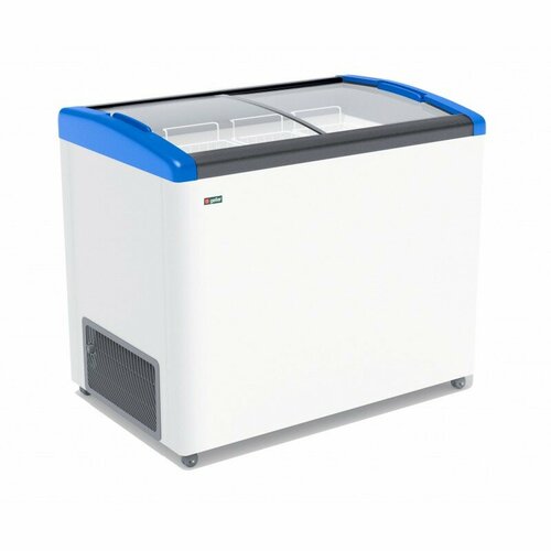 Морозильная камера Frostor Gellar FG 350 E синий наклонное гнутое стекло 4352500₽