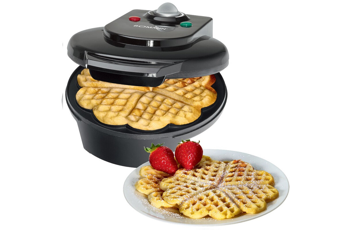фото Вафельница Bomann WA 5018 CB schwarz