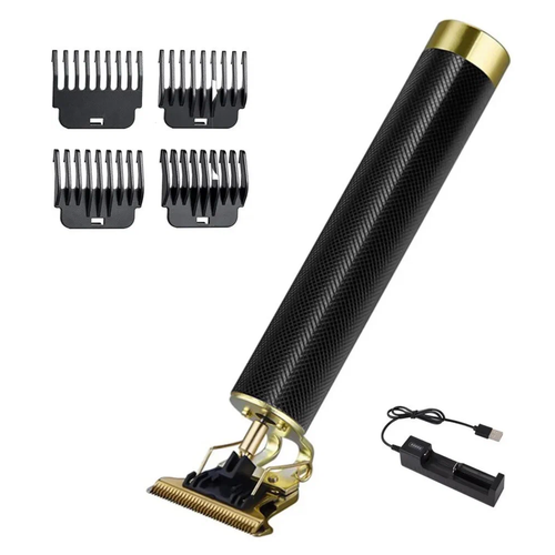 Триммер электрический для бороды и усов LFQ-666-15 Машинка для стрижки с 4 насадками 15мм2мм3мм4мм 51900₽