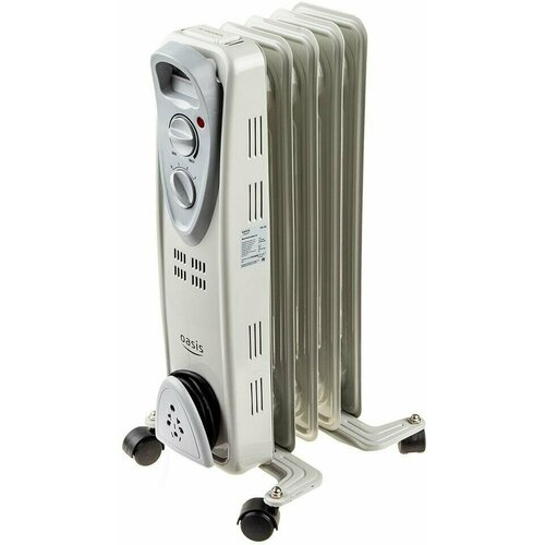 Масляный радиатор Oasis US-10 серый 319100₽
