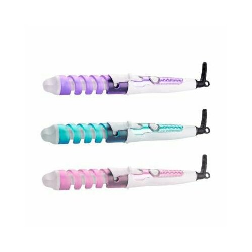 Irit IR-3127 плойка для завивки волос керамическая спиральная диаметр 19мм 40Вт оранжевый 56100₽