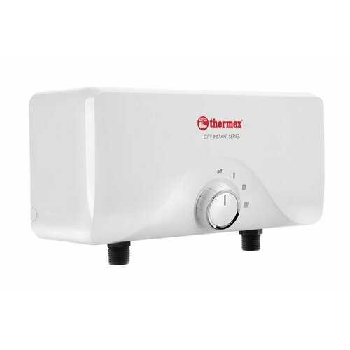 Водонагреватель THERMEX City 5500 проточный 55кВт кран и душ белый spt070853 542500₽