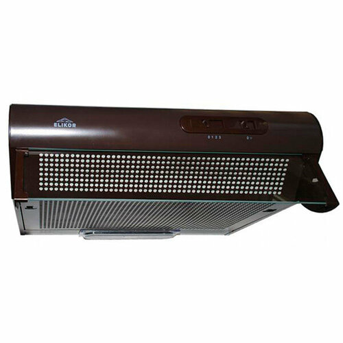 Вытяжка козырьковая Elikor Davoline 50П-290-П3Л коричневый управление ползунковое 1 мотор 580600₽