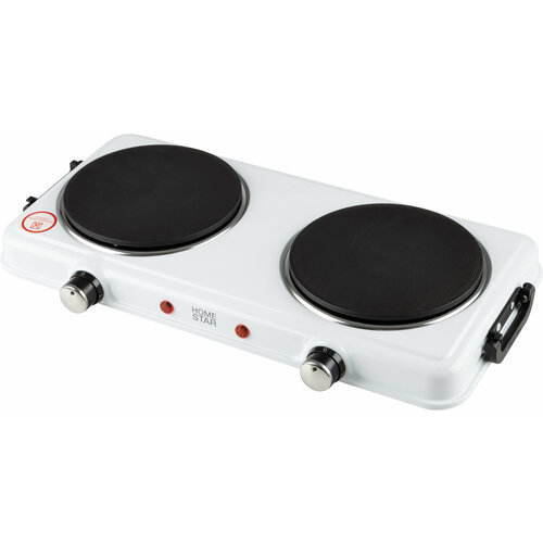 Электрическая варочная панель HomeStar HS-1110 231 см 2 конфорки цвет белый 439900₽