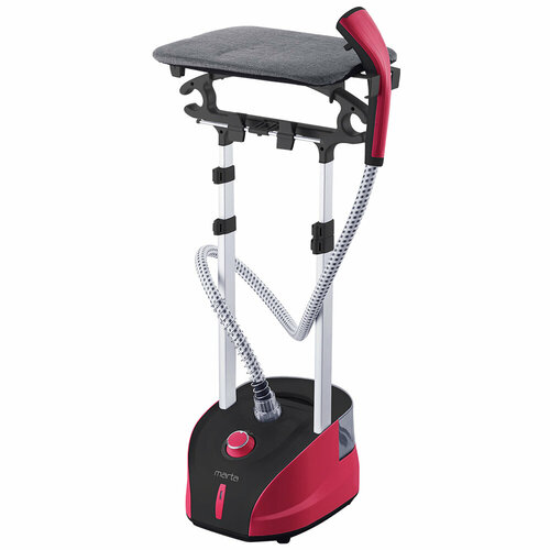 Вертикальный напольный отпариватель MARTA MT-1179 черный рубин 5967₽